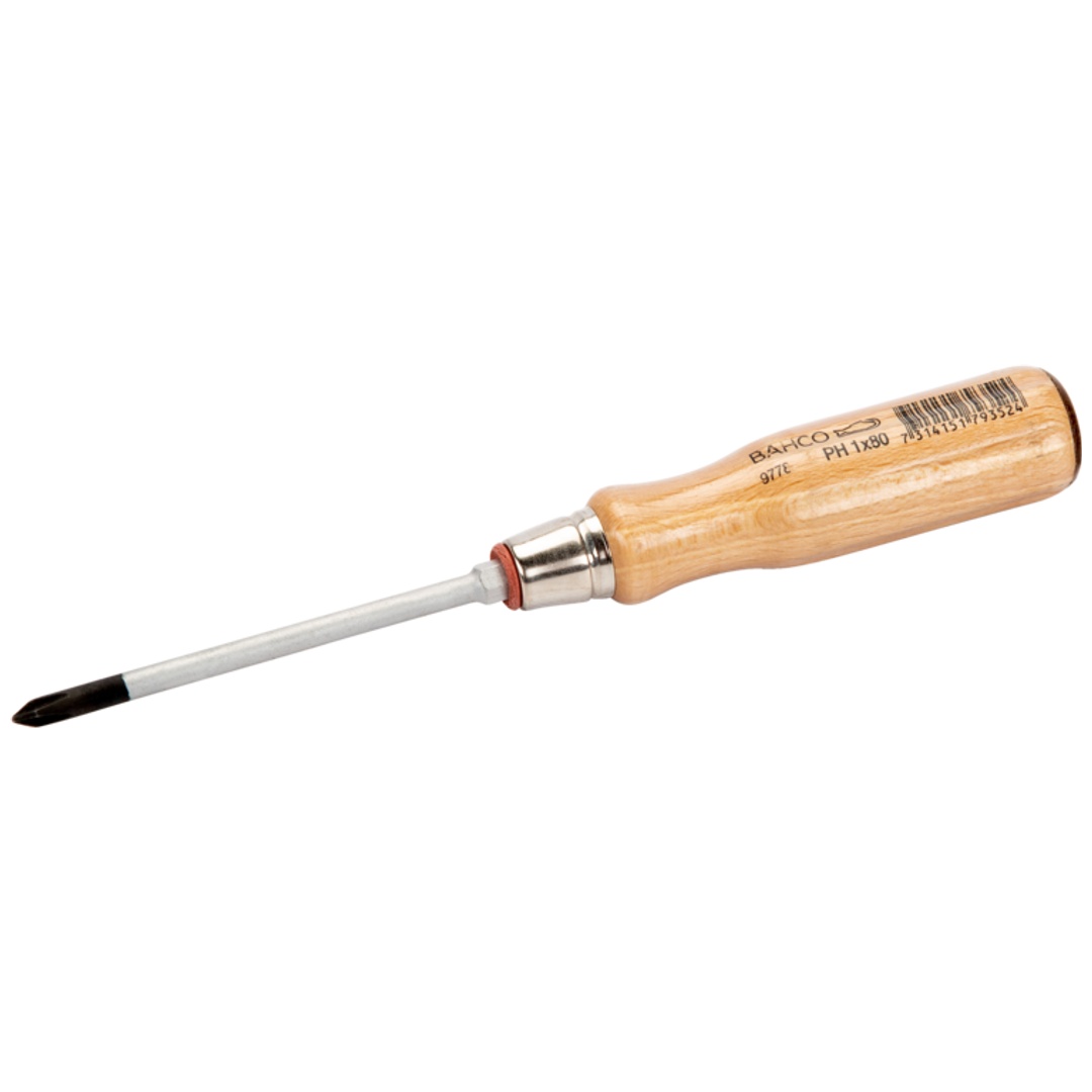 Bahco Phillips-Schraubendreher mit Holzgriff, PH3 x 150 mm