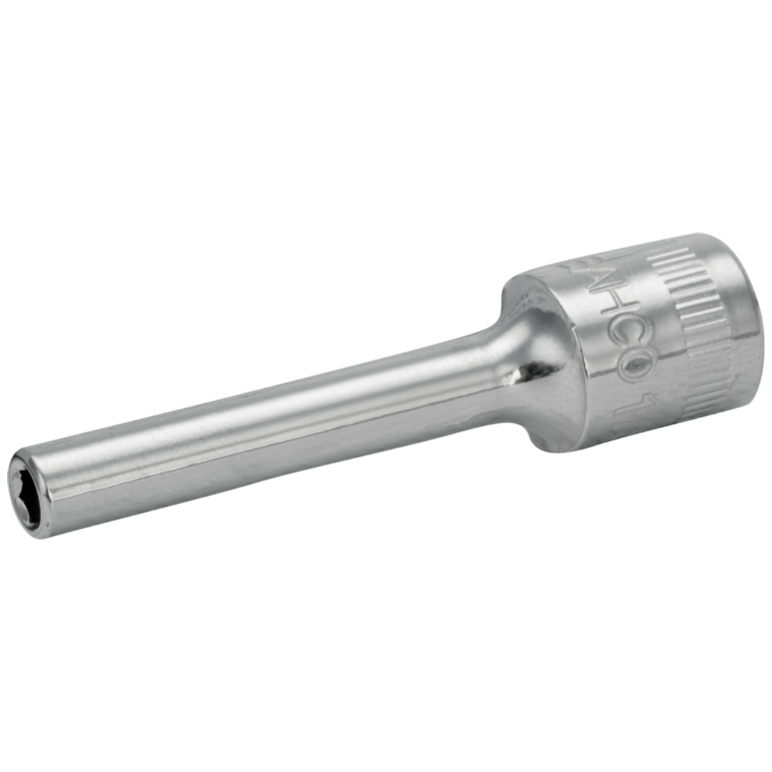 Bahco 1/4 Steckschlüssel-Einsatz, lang, Sechskant, 1/8