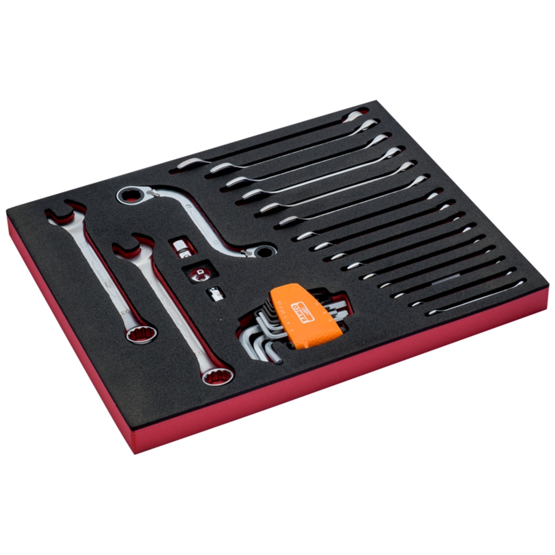 Bahco Fit&Go 2/3 Einlage Ring-Maulschlüssel - 30-tlg.