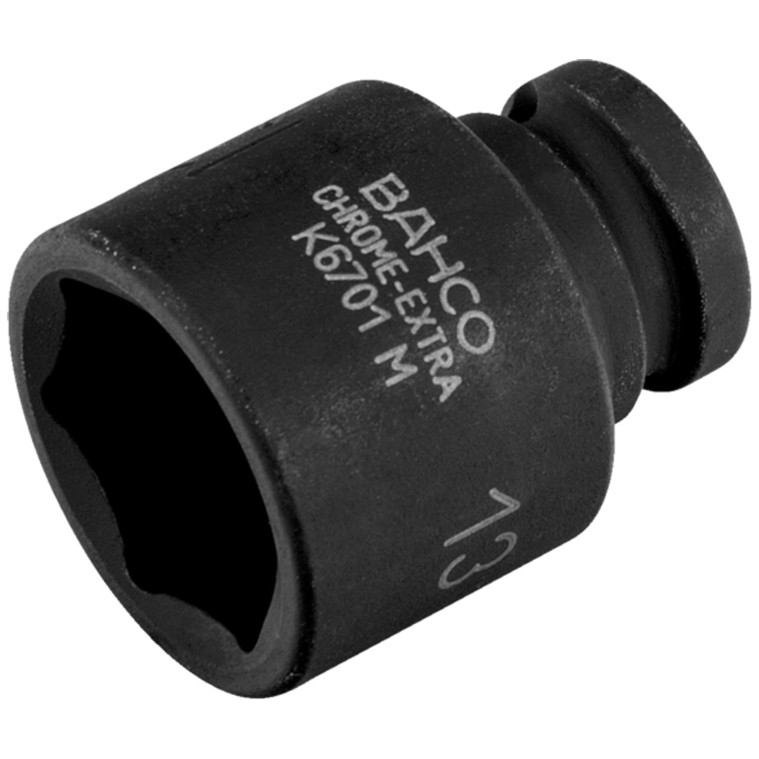 Bahco 1/4 Kraft-Steckschlüssel-Einsatz, magnetisch, Sechskant, 8 mm, phosphatiert