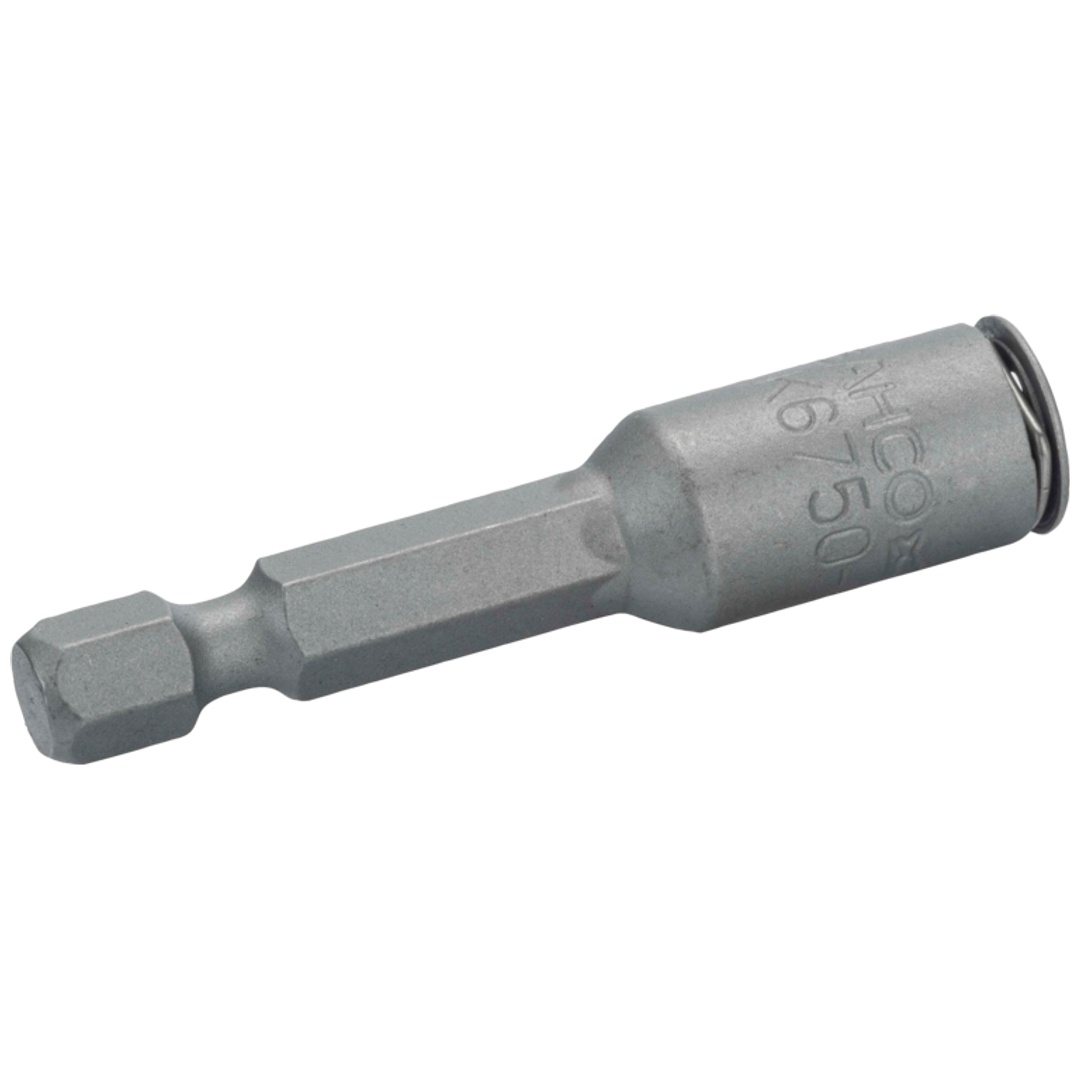 Bahco 1/4 Kraft-Sechskant-Steckschlüssel, nicht-magnetisch 7 mm Sechskantkopf, Art.Nr. K6750-7