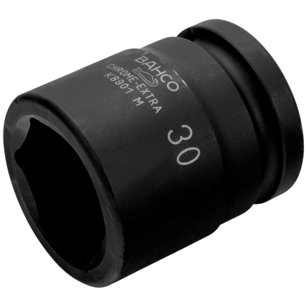 Bahco 3/4 Kraft-Steckschlüssel-Einsatz, Sechskant, 55 mm, phosphatiert
