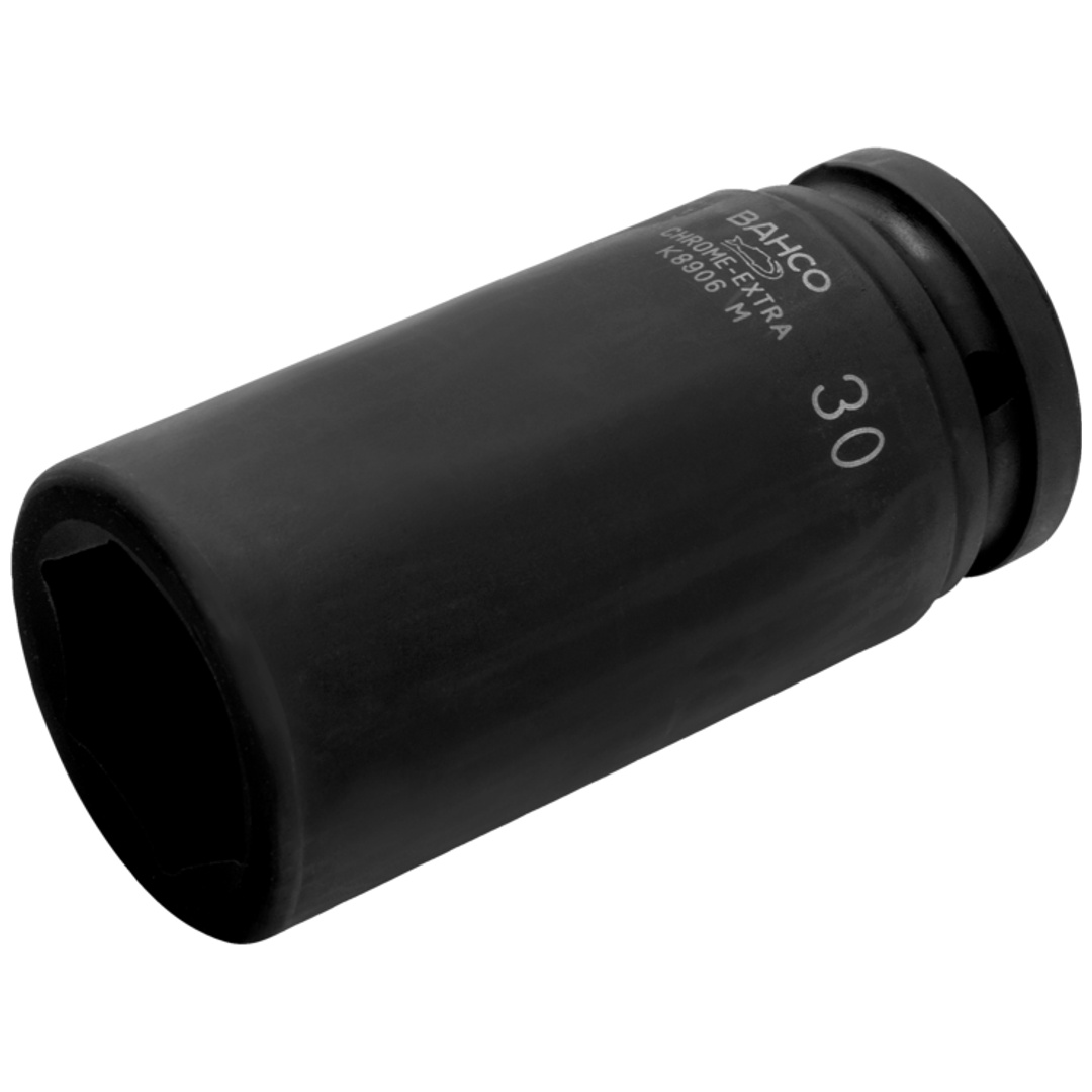 Bahco 3/4 Kraft-Steckschlüssel-Einsatz, lang, Sechskant, 55 mm, phosphatiert