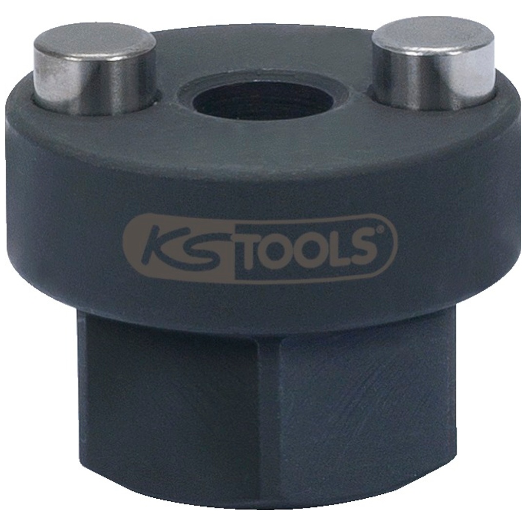 KS Tools Blattfederbolzen-Stecknuss für Volvo, 27 mm