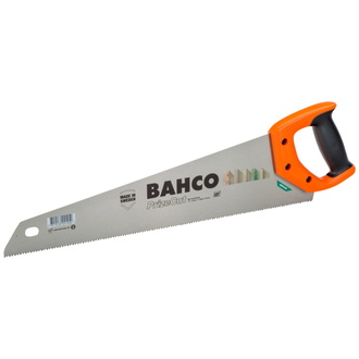 Bahco PrizeCut-Universal-Handsäge für Kunststoffe, Laminate, Holz, Weichmetalle 7/8 ZpZ 16"