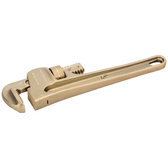 Bahco Besonders robuste 25-mm-Rohrzange aus Aluminiumbronze, funkenfrei, 200 mm