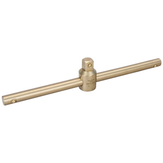 Bahco Funkenfreier 1/2"-Quergriff aus Aluminiumbronze mit Gleitstück, 250 mm