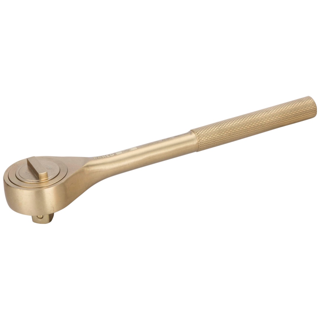 Bahco Funkenfreie 3/4-Umschaltknarre aus Aluminiumbronze, 320 mm