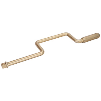 Bahco Funkenfreie 1/2"-Kurbel aus Aluminiumbronze, 400 mm