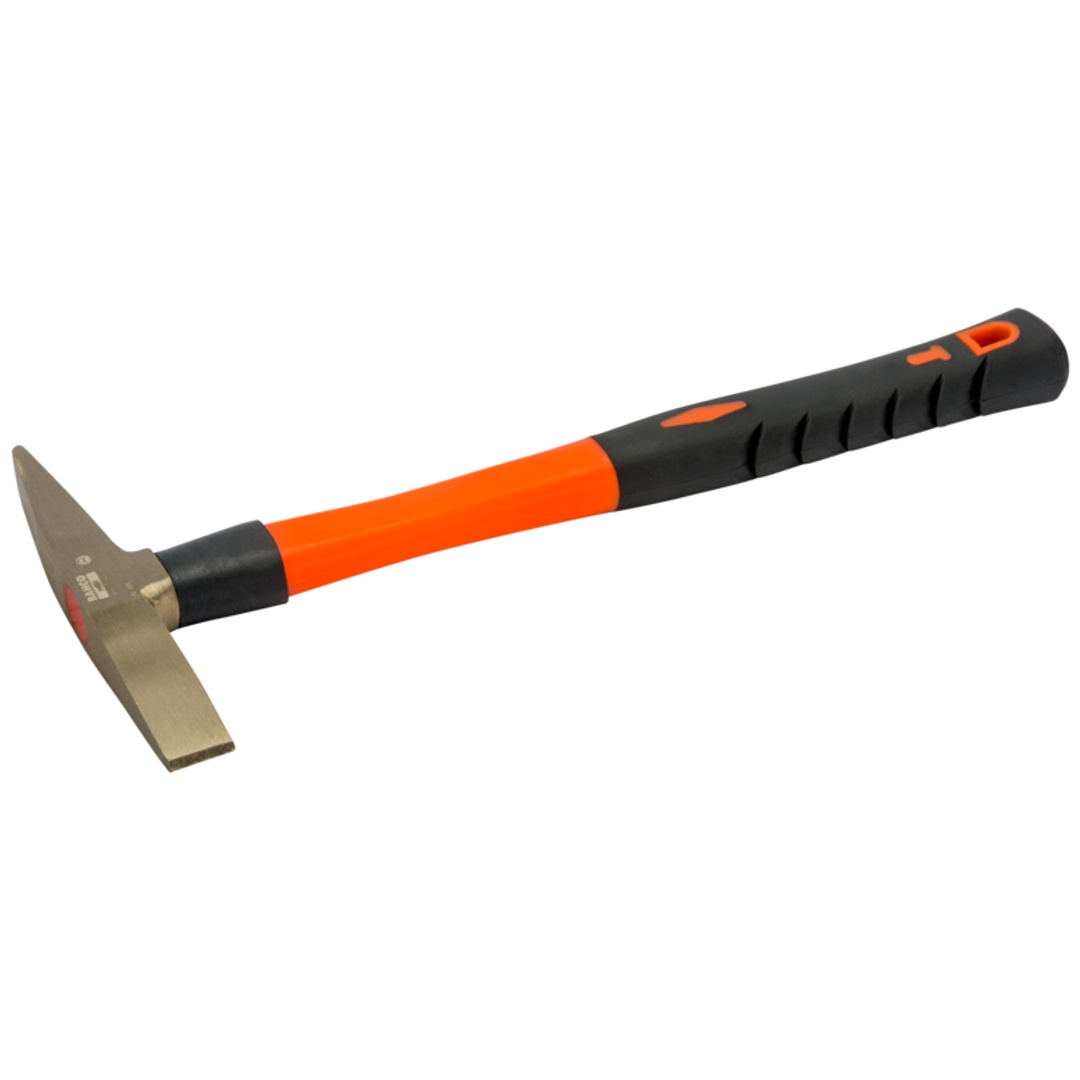 Bahco Schweißerhammer mit Aluminiumbronze-Kopf und Fiberglas-Griff, funkenfrei, 600 g