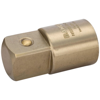 Bahco Funkenfreier 1/2"- bis 3/4"-Adapter aus Aluminiumbronze, mit Vierkantantrieb