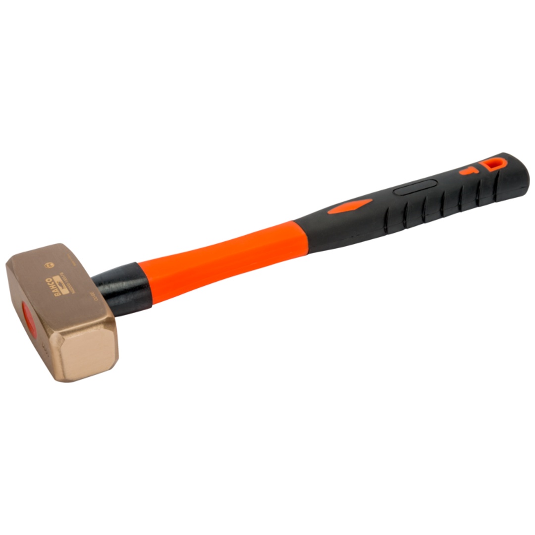 Bahco Fäustel mit Kupferberyllium-Kopf und Fiberglas-Griff, funkenfrei, 1,5 kg