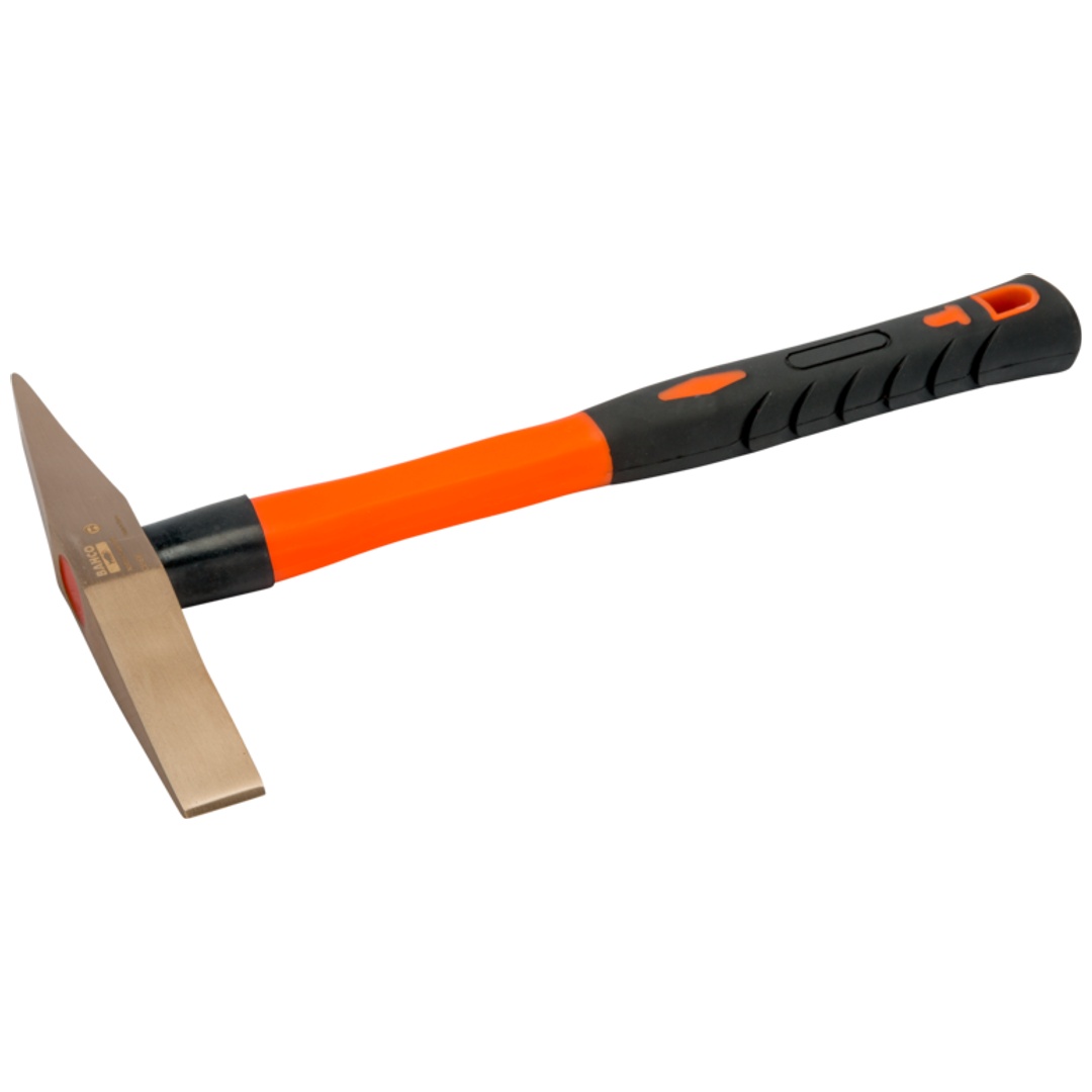 Bahco Schweißerhammer mit Kupferberyllium-Kopf und Fiberglas-Griff, funkenfrei, 400 g