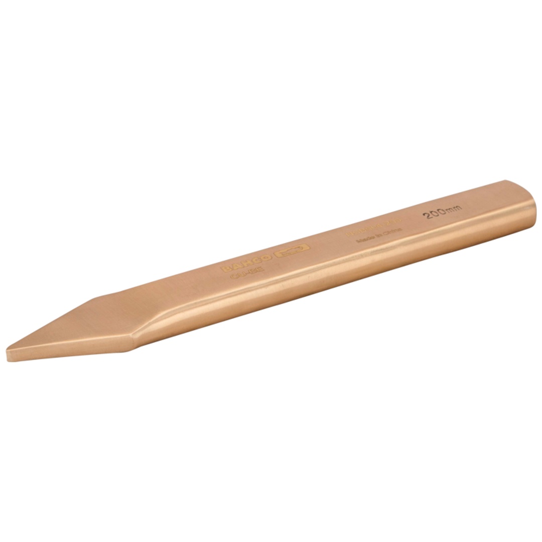 Bahco Funkenfreier 7-mm-Kreuzmeißel aus Kupferberyllium, 200 mm