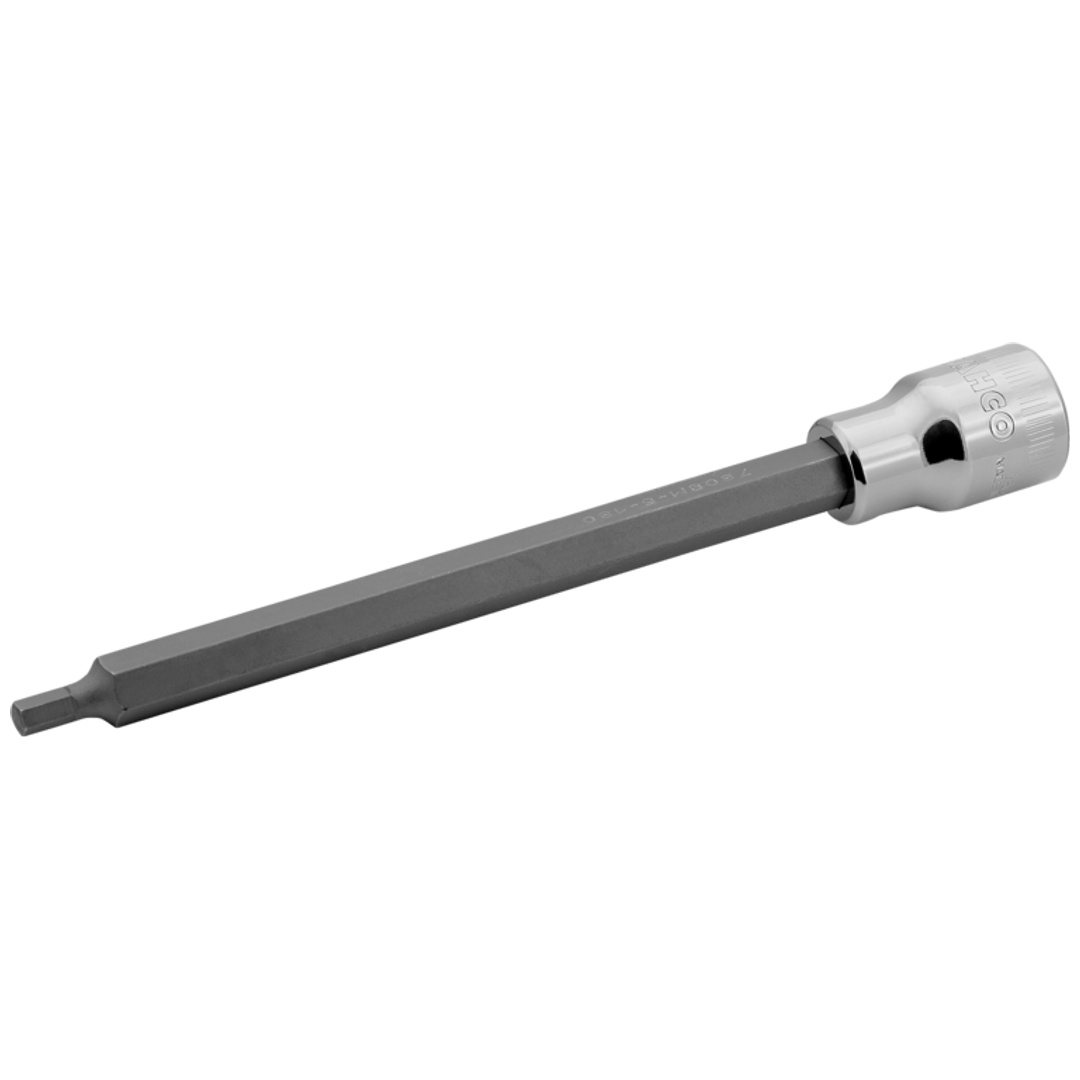 Bahco 1/2 Schraubendreher-Einsatz für 12 mm-Zwölfkantschrauben, 120 mm