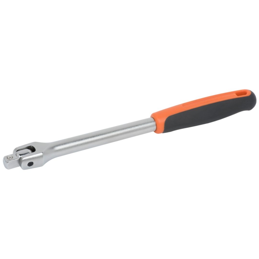 Bahco 1/2 Gelenkgriff mit Vierkantantrieb, Schwenkkopf und matter Oberfläche, 270 mm, Einzelhandelsverpackung