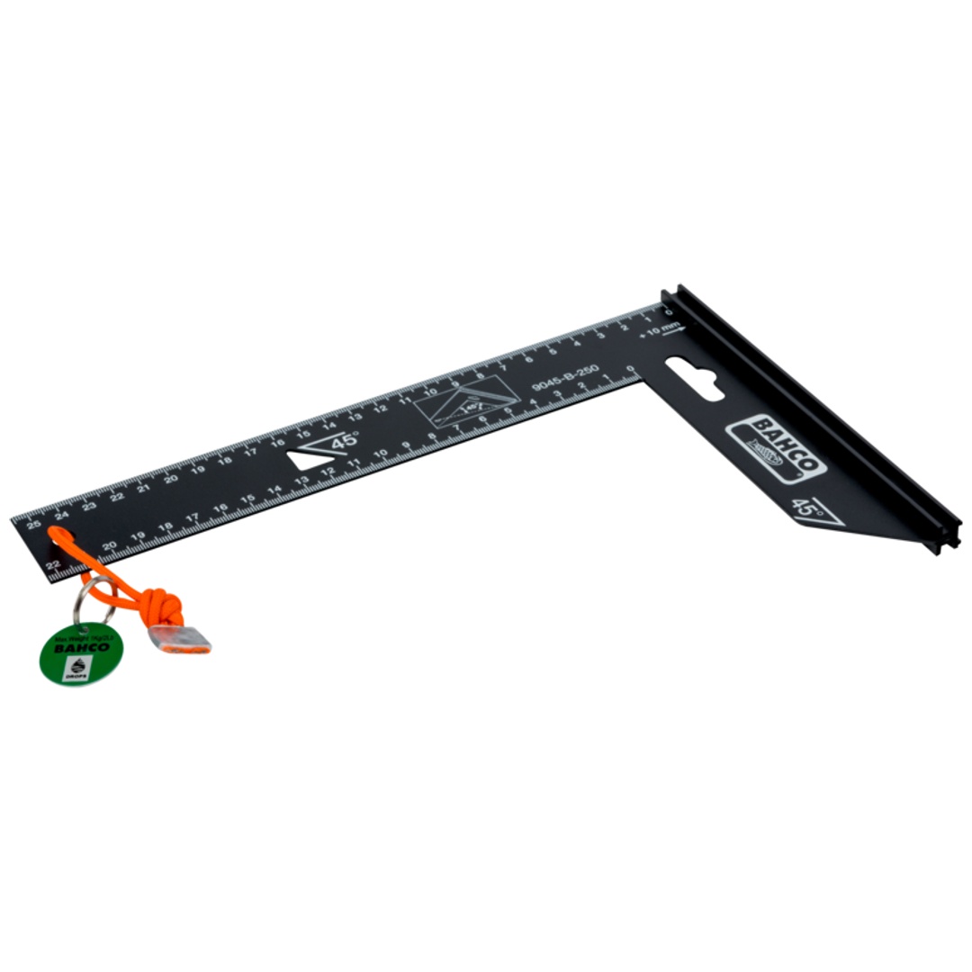 Bahco Winkel mit Dyneema-Sicherheitsschnur, 250 mm
