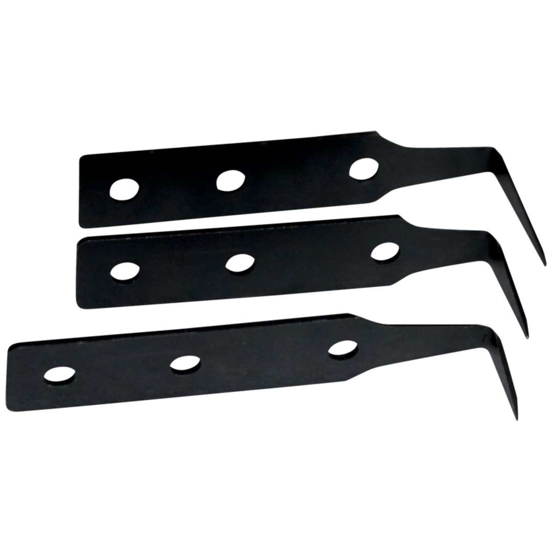 Bahco Ersatzklingen für Messer zum Auftrennen von Scheibendichtungen, L-Form, 3-tlg. p1335016