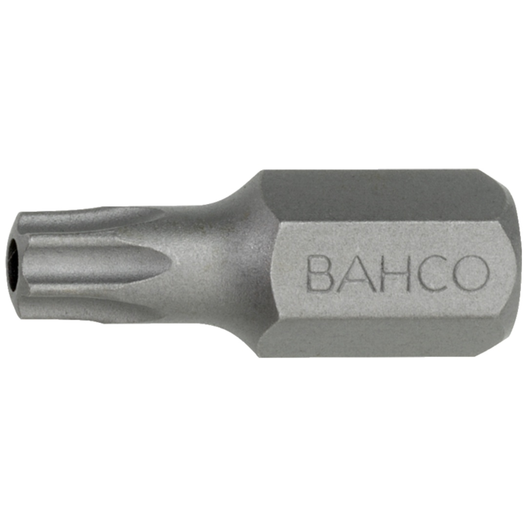 Bahco 10 mm Bits für TX-Schrauben mit Sicherungsstift, TR27