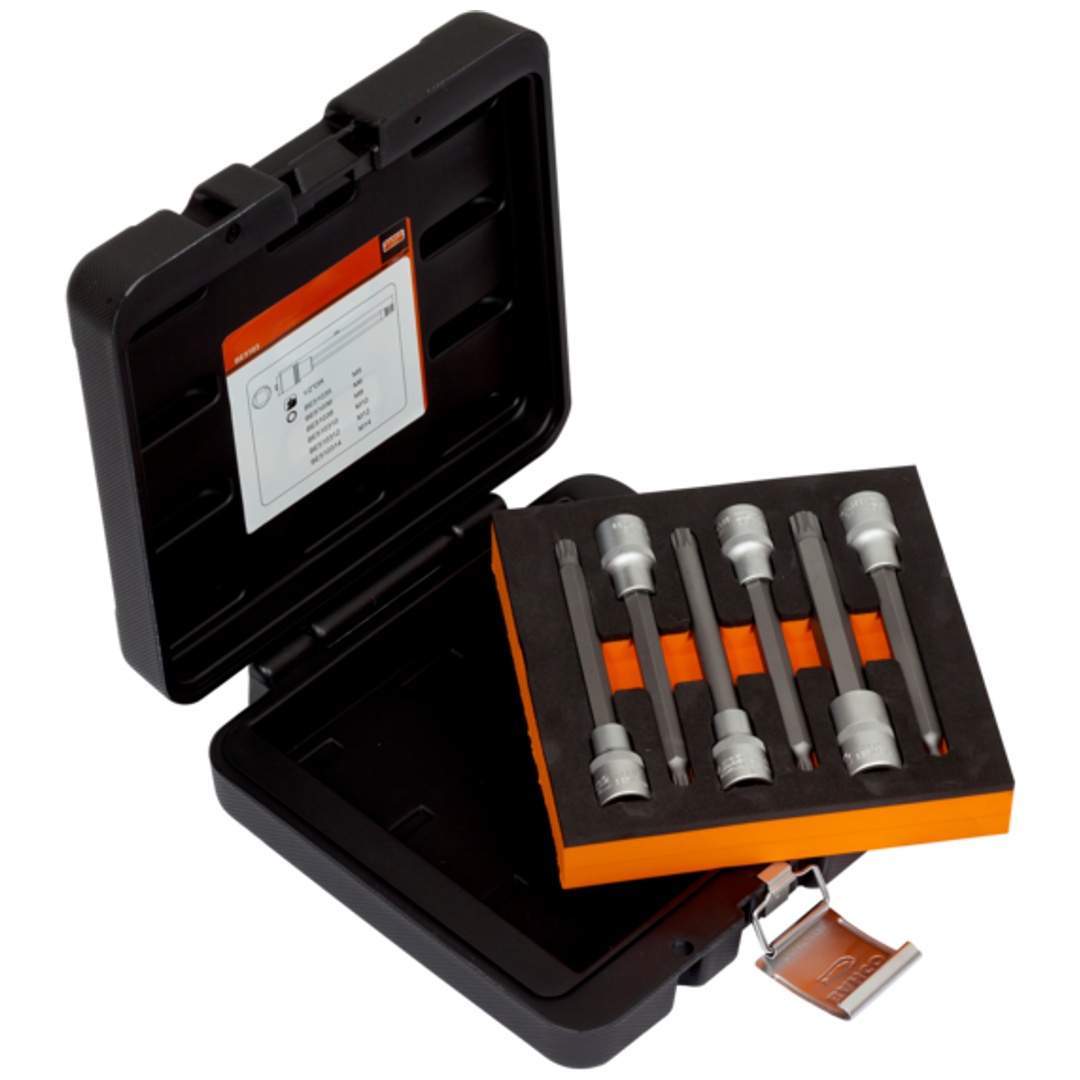 Bahco XZN 1/2 Steckschlüssel mit Bits für Motoren