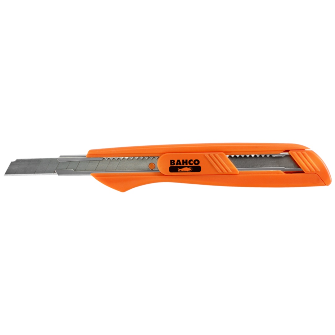 Bahco Universalmesser mit 9 mm Abbrechklinge - 3 Stk./Karte