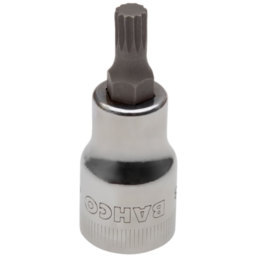 Bahco 1/2 Steckschlüssel für 8-mm-Vielzahnschrauben, 60 mm