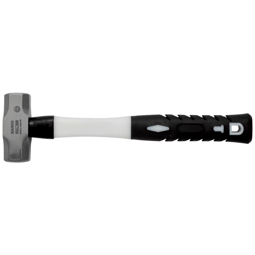 Bahco Edelstahl-Vorschlaghammer mit Fiberglas-Griff, 3600 g