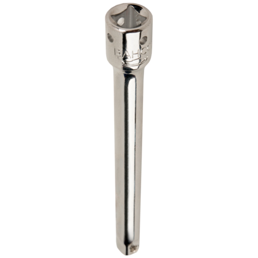 Bahco 1/4-Verlängerung mit Vierkantantrieb und vier Öffnungen, 152 mm