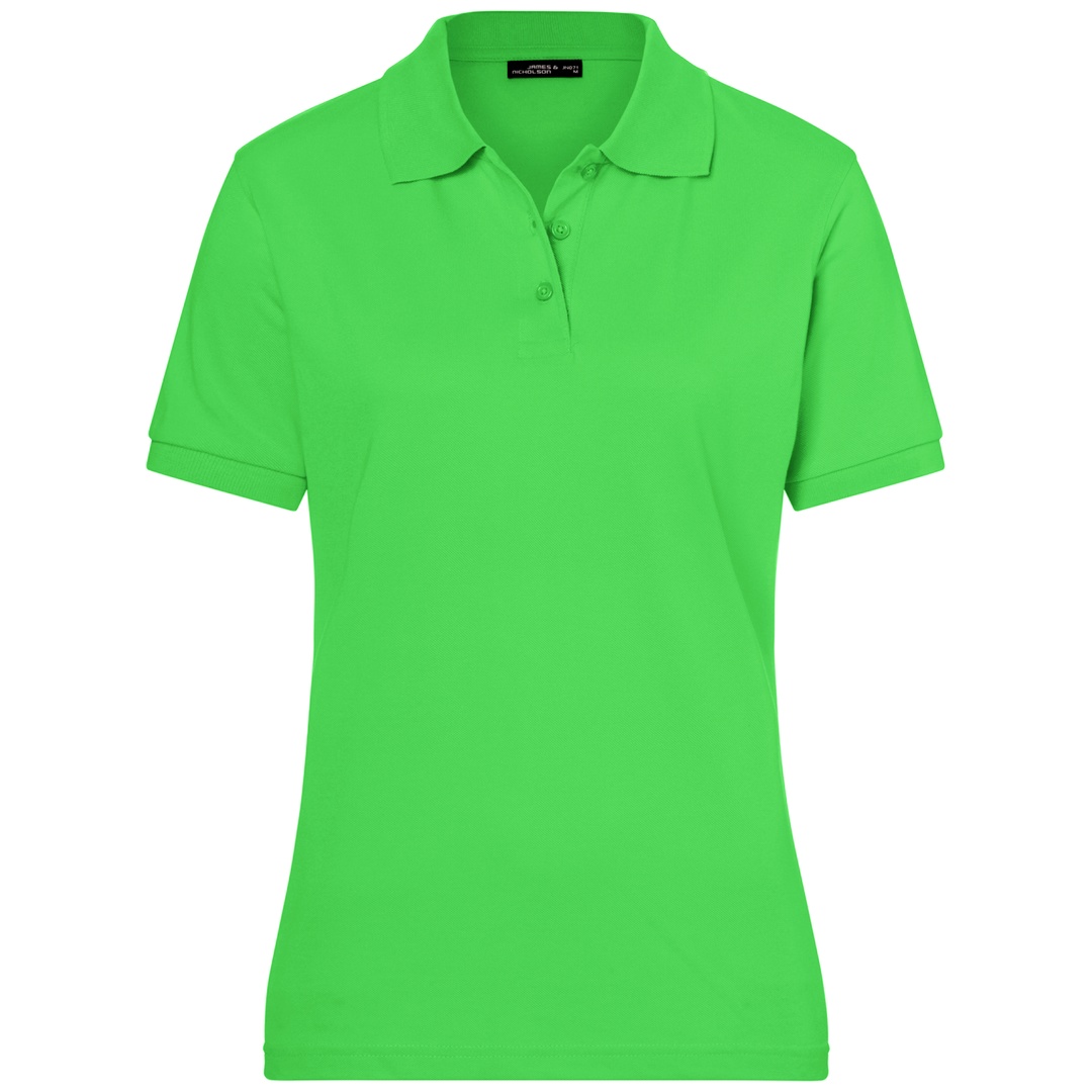 James & Nicholson Damen Polohemd JN071 Gr. S lime-green
