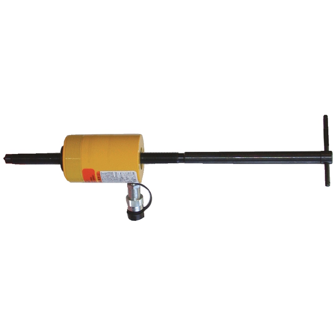 KS Tools Hohlkolben-Hydraulik-Zylinder mit Spindel, 30 t