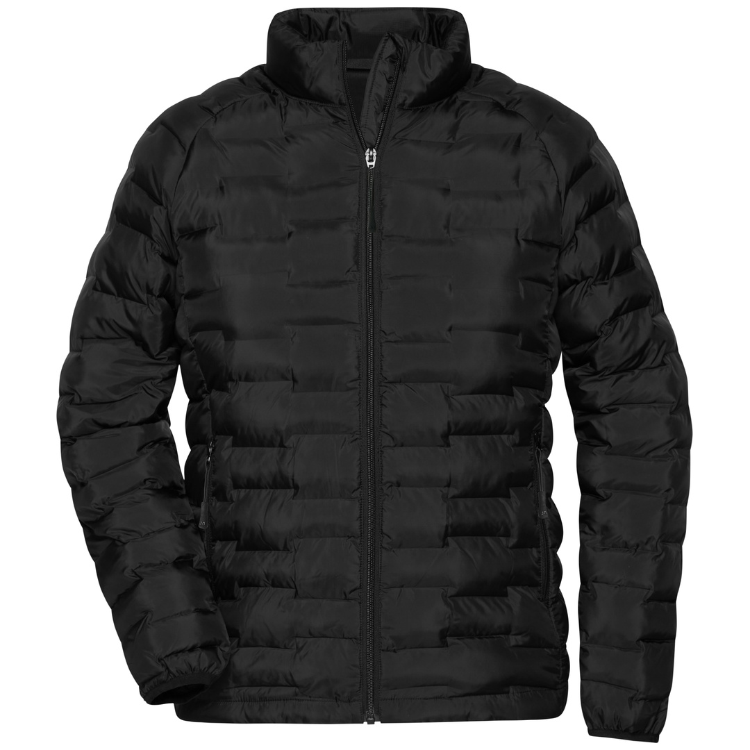 James & Nicholson Steppjacke Damen JN1161 GR.2XL black-matt