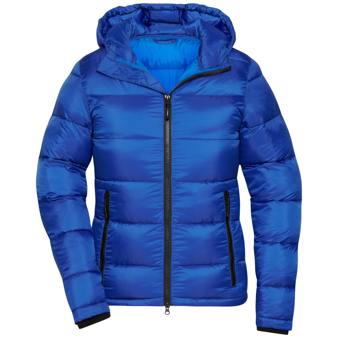 James & Nicholson Winterjacke Damen JN1167 Gr. S electric-blue/nautic