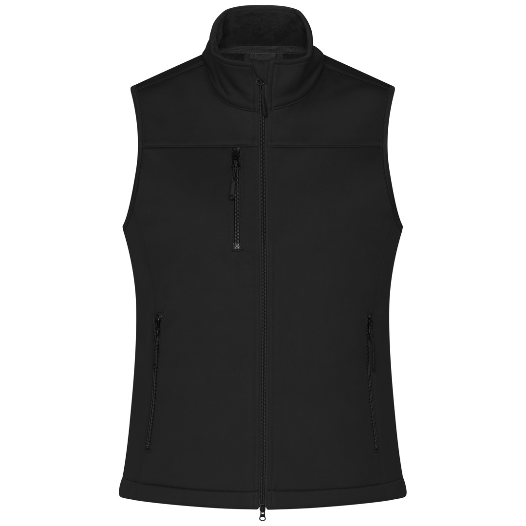 James & Nicholson Softshellweste Damen JN1169 Gr. XS black