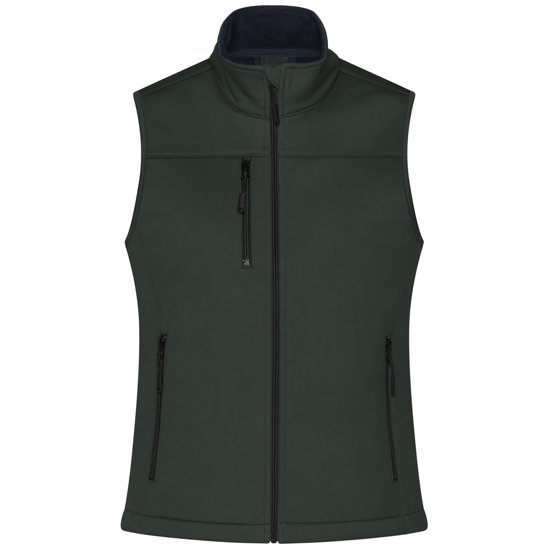 James & Nicholson Softshellweste Damen JN1169 Gr. S graphite