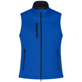 James & Nicholson Softshellweste Damen JN1169 Gr. L nautic-blue
