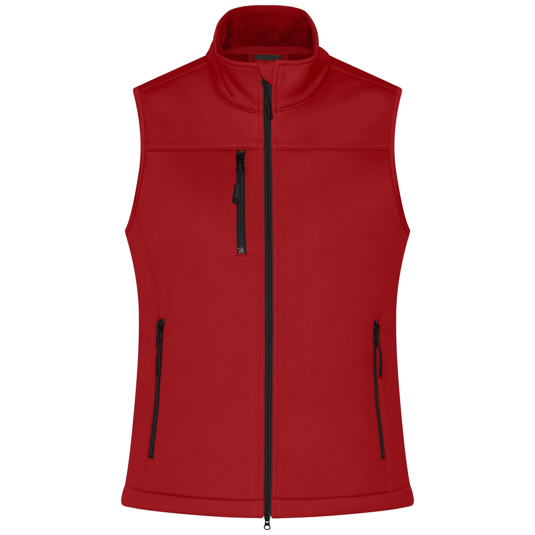 James & Nicholson Softshellweste Damen JN1169 Gr. XL red