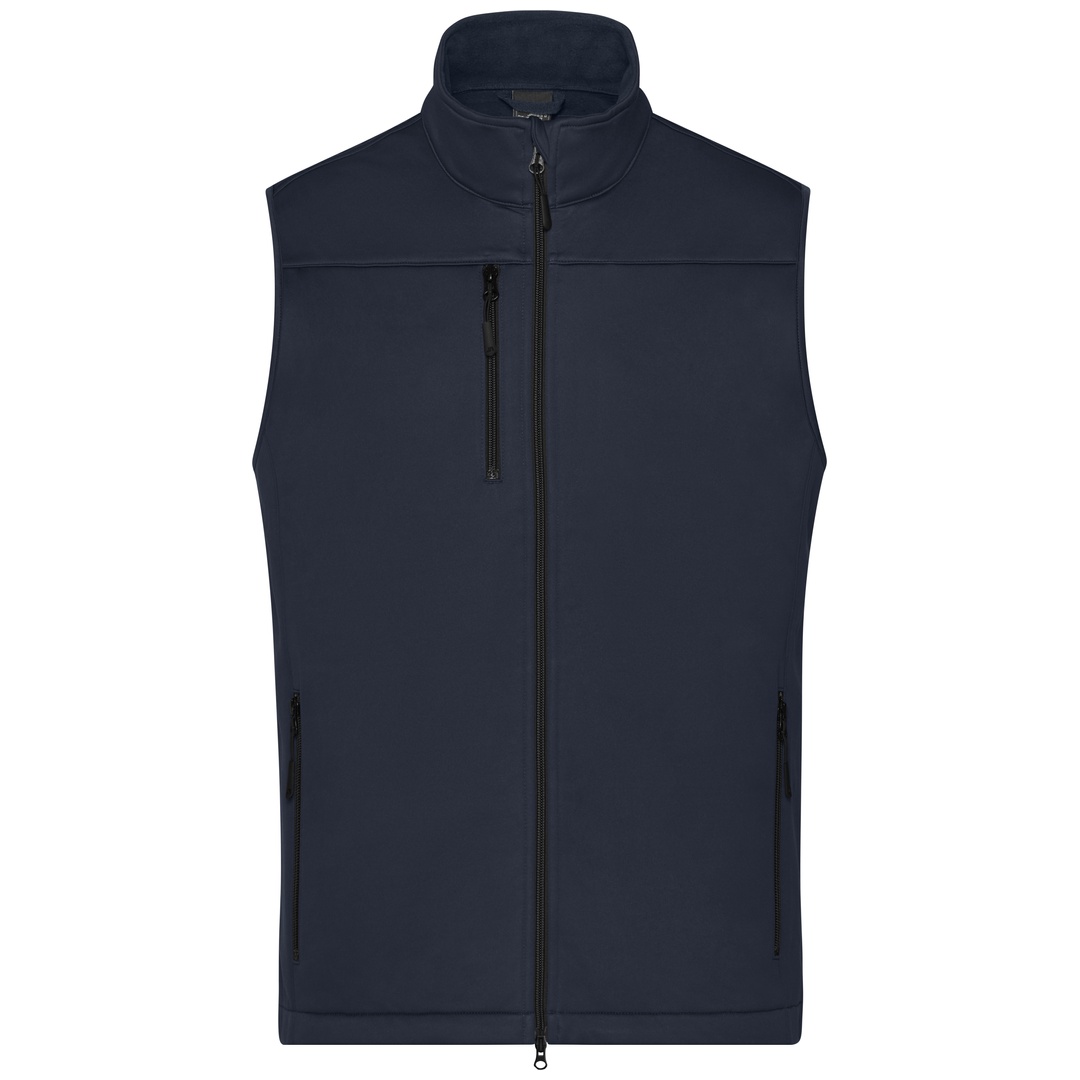James & Nicholson Softshellweste Herren JN1170 Gr. M navy