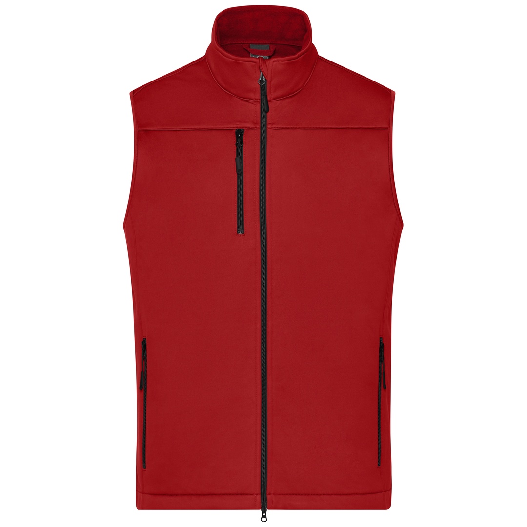 James & Nicholson Softshellweste Herren JN1170 Gr. S red