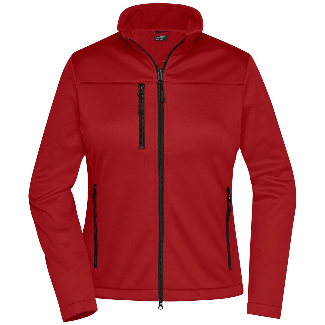 James & Nicholson Softshelljacke Damen JN1171 Gr. XS red