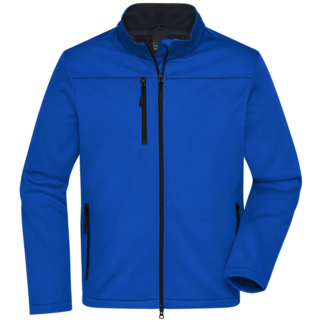 James & Nicholson Softshelljacke Herren JN1172 Gr. 2XL nautic-blue