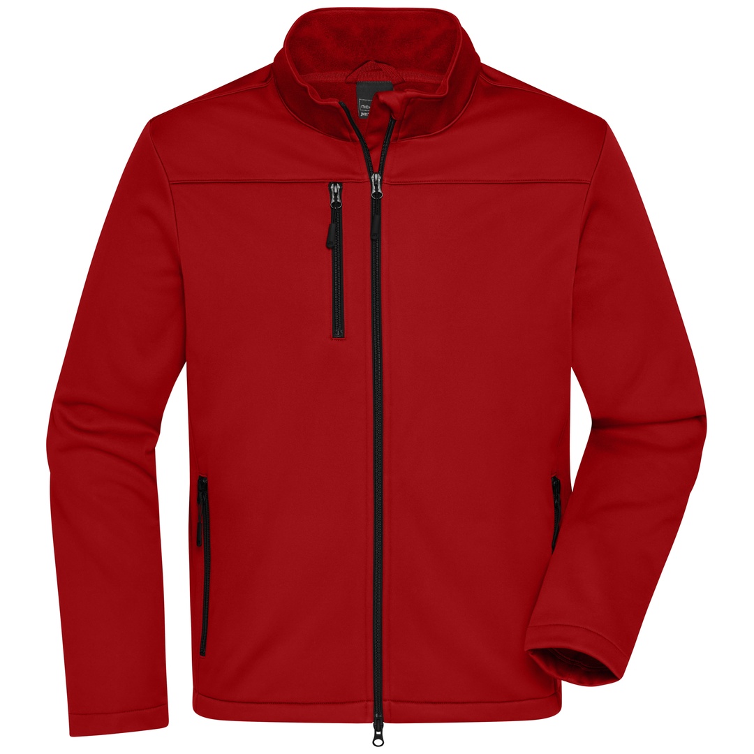 James & Nicholson Softshelljacke Herren JN1172 Gr. L red