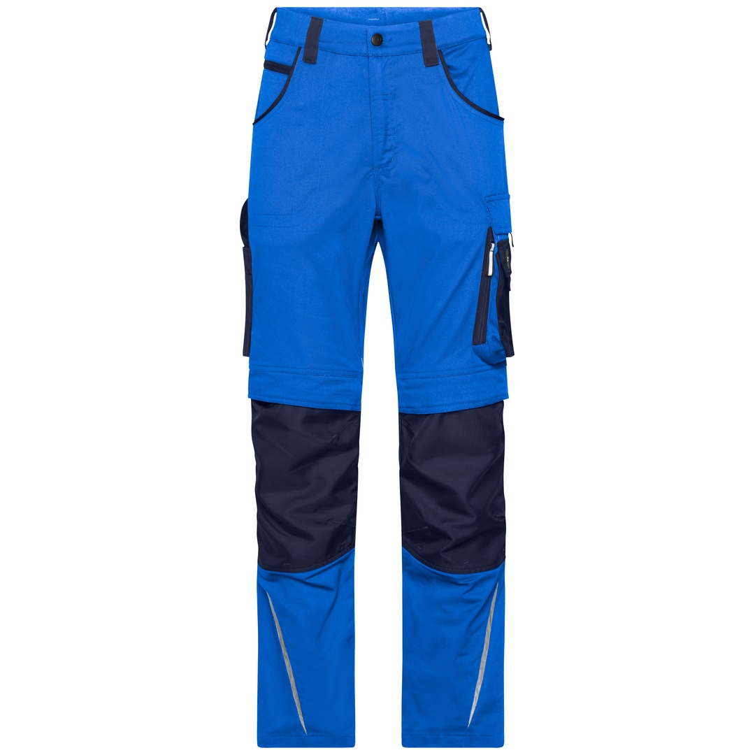 James & Nicholson Arbeitshose schmale Schnittführung JN1832 Gr. 52 royal/navy