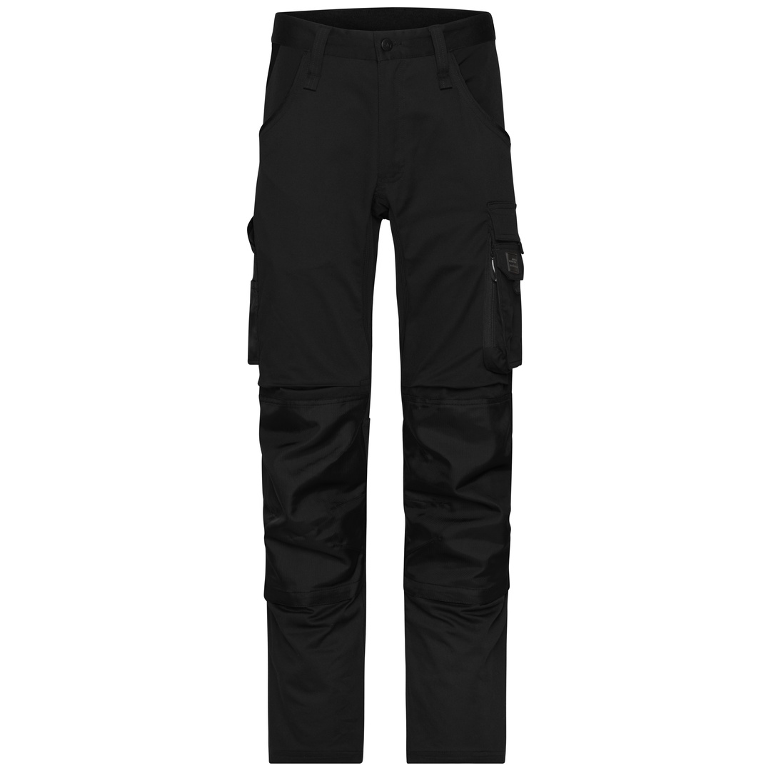 James & Nicholson Arbeitshose JN1812 Gr. 98 black/black