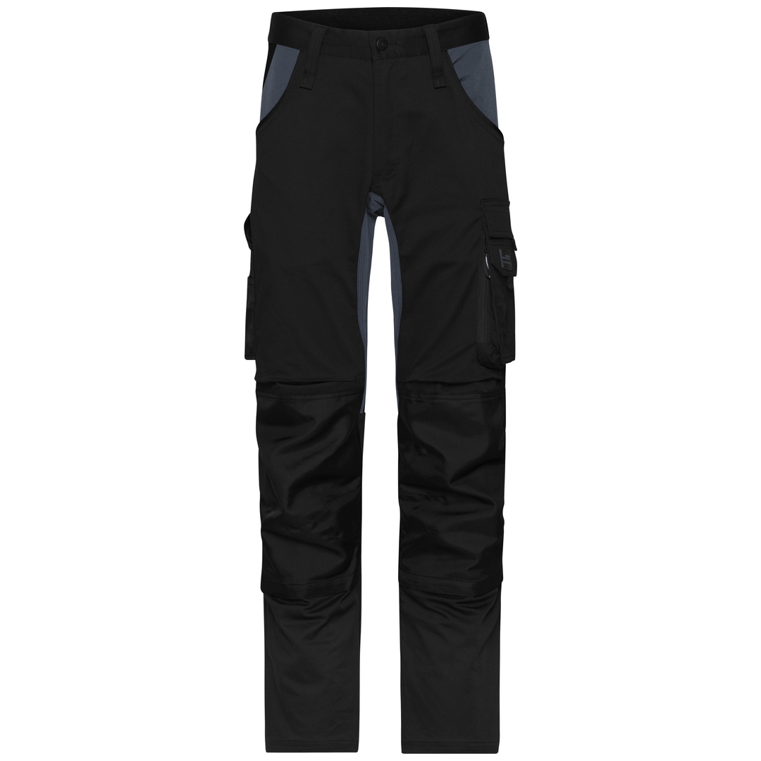 James & Nicholson Arbeitshose JN1812 Gr. 42 black/carbon