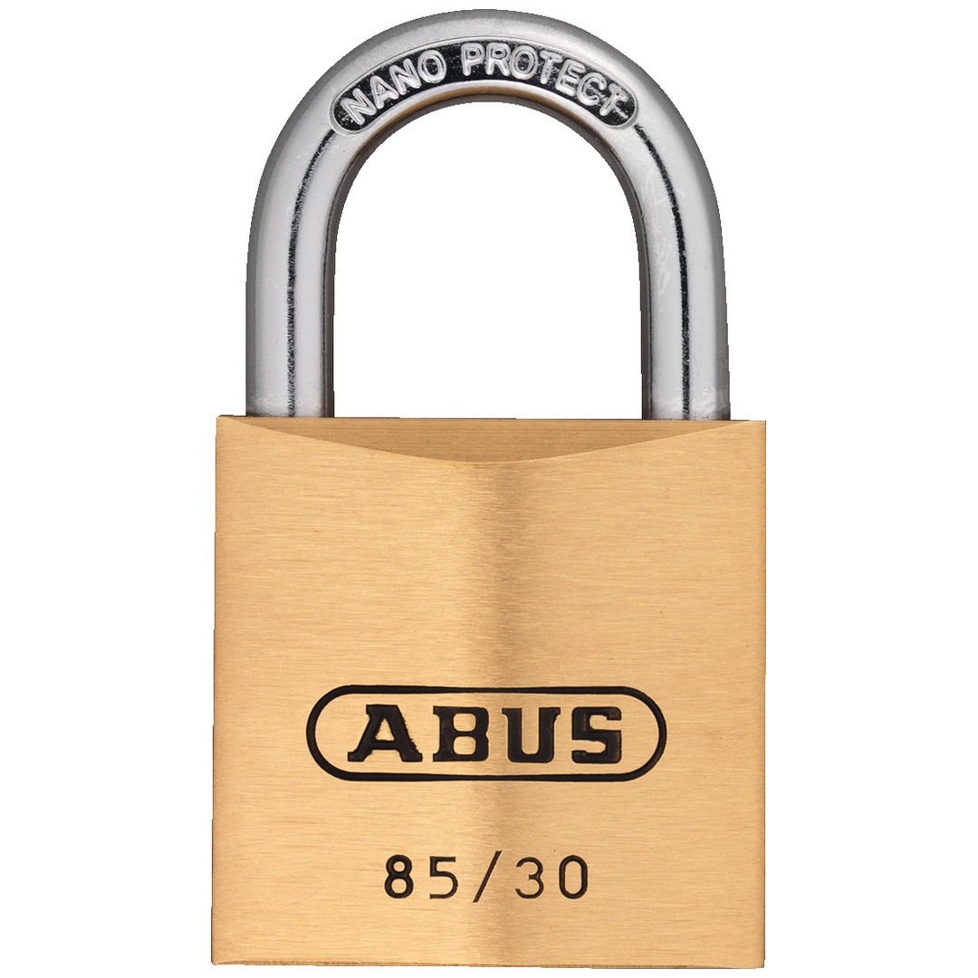 ABUS Vorhangschloss Messing 85/30 vs. Lock-Tag