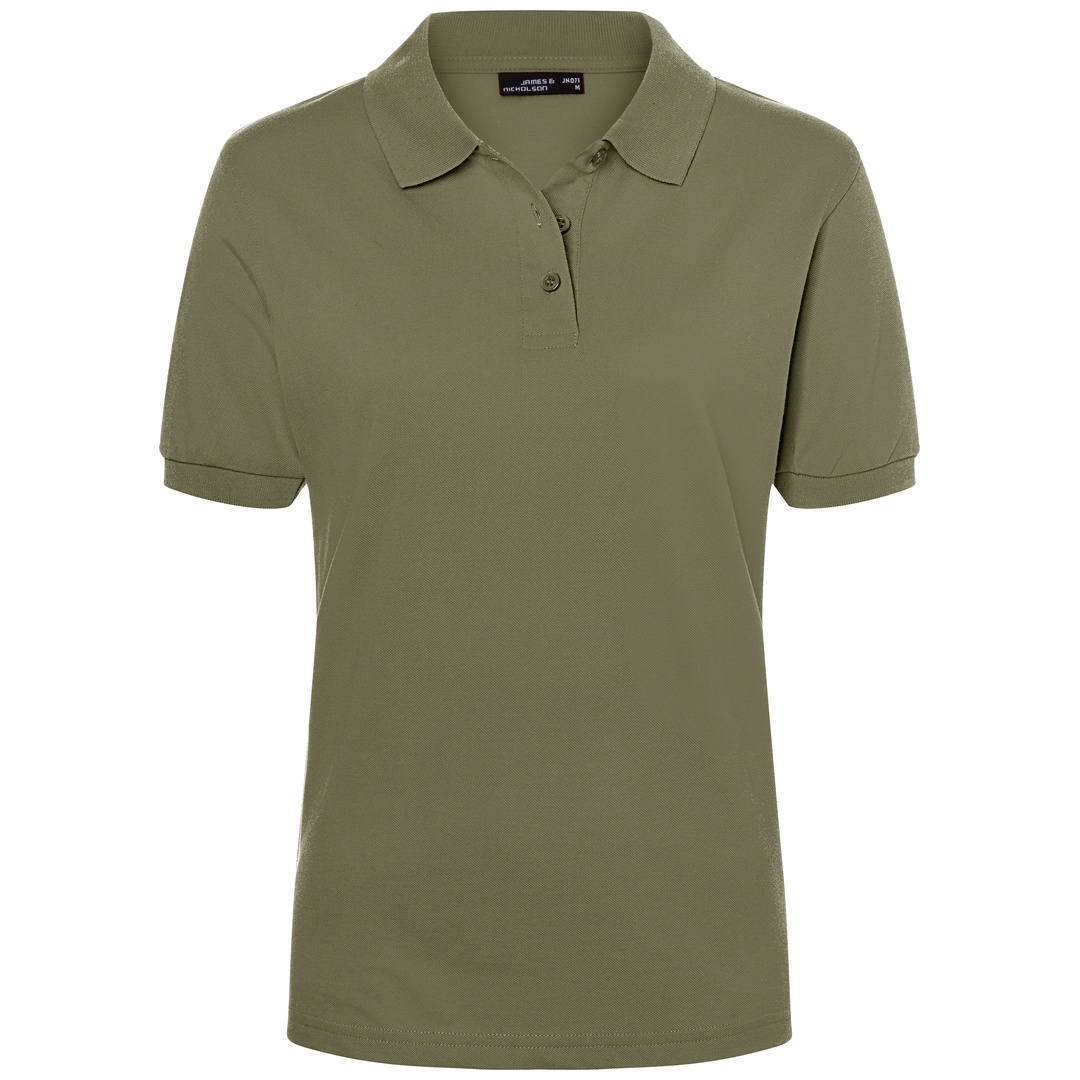 James & Nicholson Damen Polohemd JN071 Gr. L olive