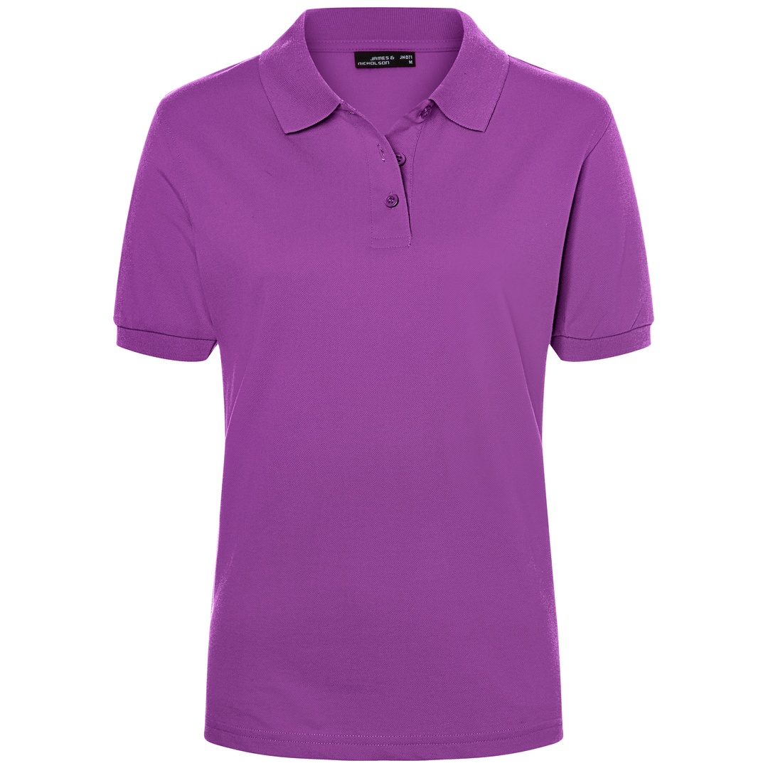 James & Nicholson Damen Polohemd JN071 Gr. M purple