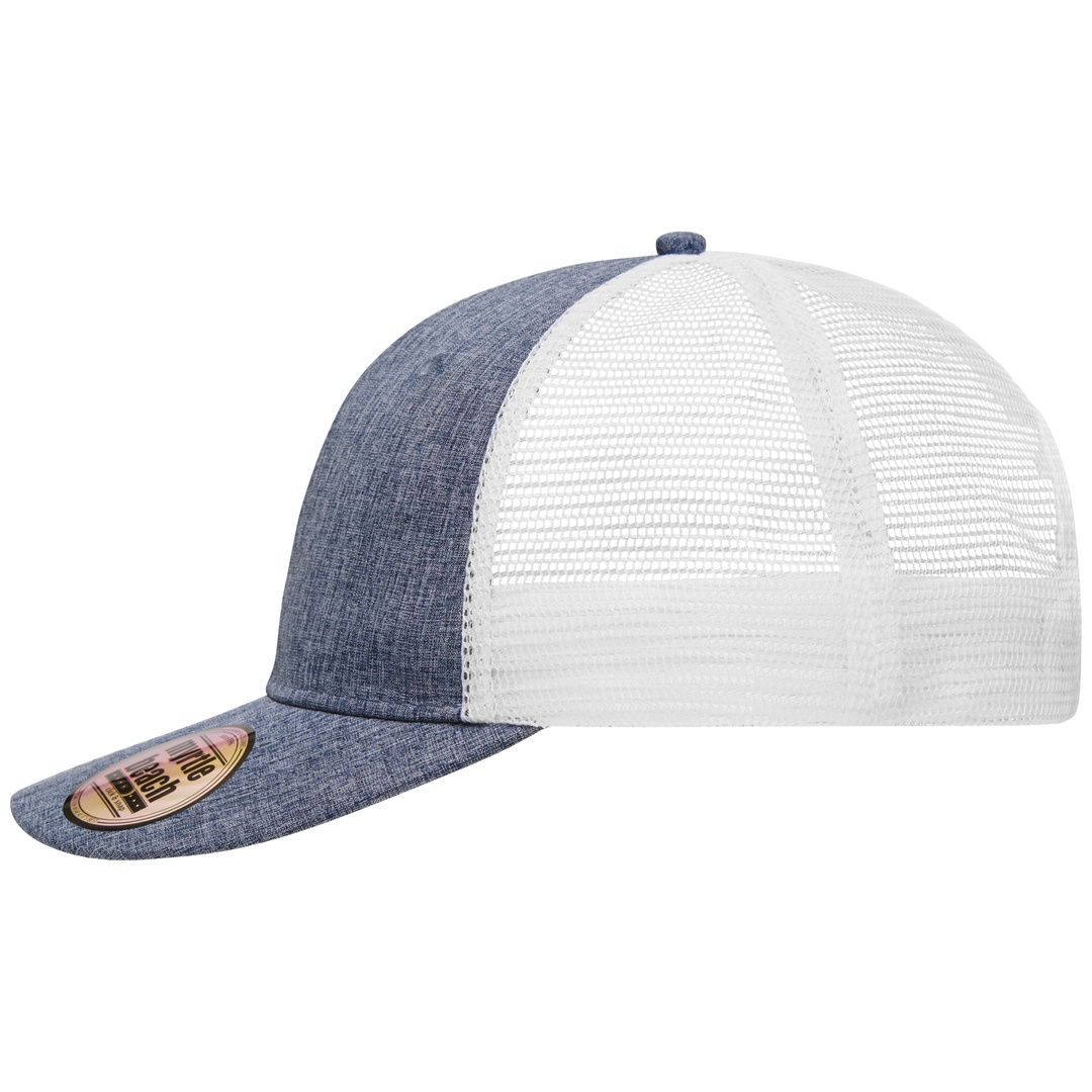 myrtle beach Mesh Cap in Melange-Optik MB6244 Einheitsgröße navy-melange/white