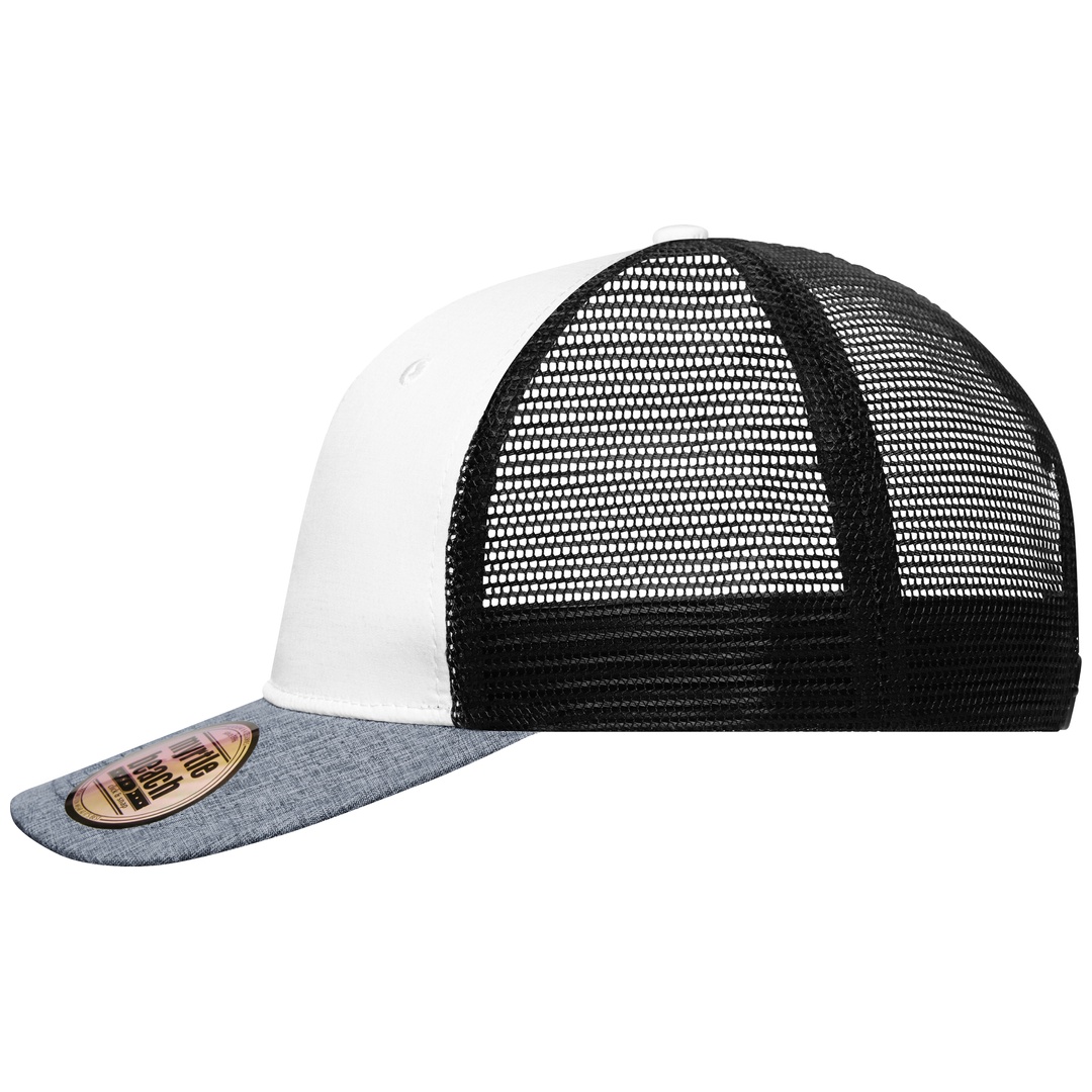 myrtle beach Mesh Cap in Melange-Optik MB6244 Einheitsgröße white/grey-melange/black