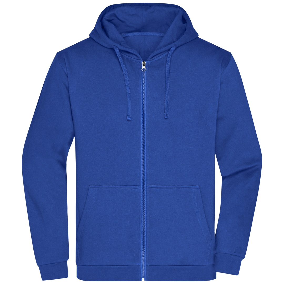 James & Nicholson Sweatjacke mit Kapuze Herren JN756 Gr. 2XL dark-royal